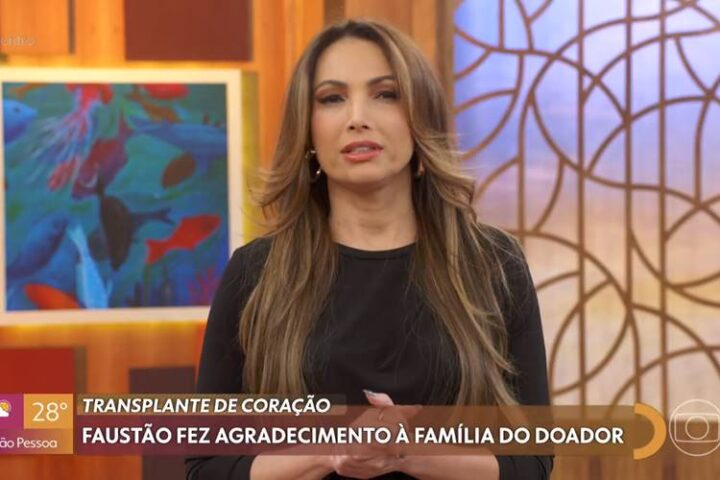 Patrícia Poeta no Encontro - Foto: TV Globo