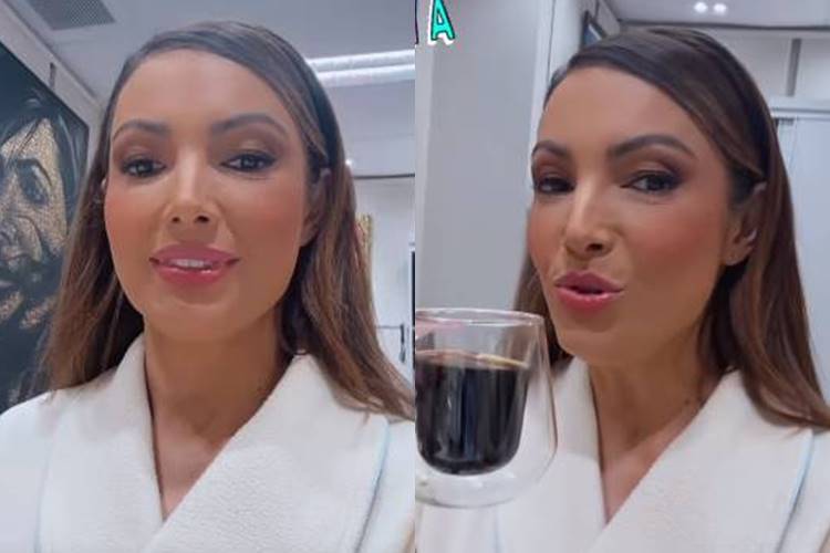 Patrícia Poeta surge no camarim da TV Globo e expõe surpresa que ganhou de colega