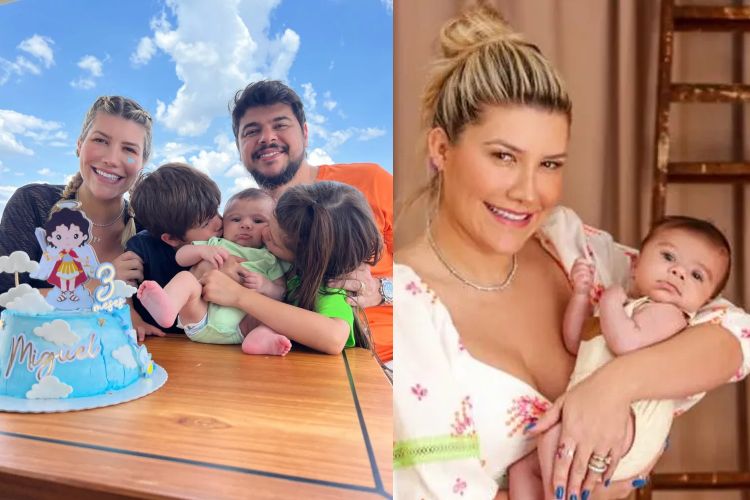 Paula Vaccari, esposa de Cristiano, desabafa sobre o filho cardiopata: ‘ele precisará da cirurgia algum dia’