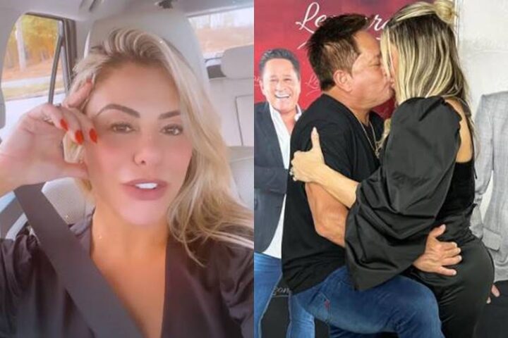 Poliana Rocha e Leonardo