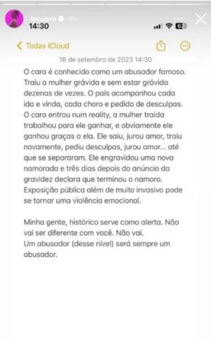 Post de Fernanda Nobre