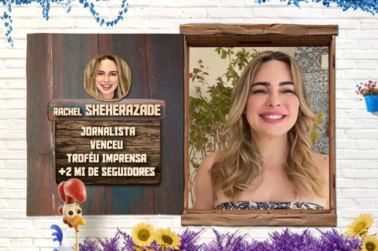Rachel Sheherazade é confirmada em ‘A Fazenda 15’