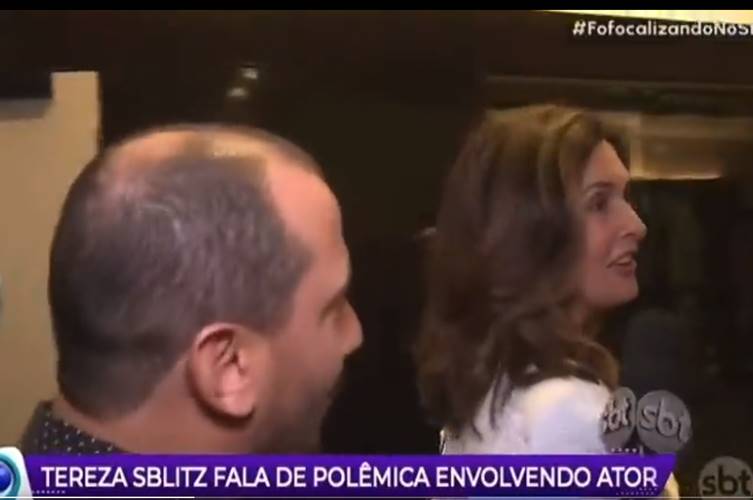 Show de estrelismo, Fátima Bernardes ignora repórter do SBT e é detonada na web