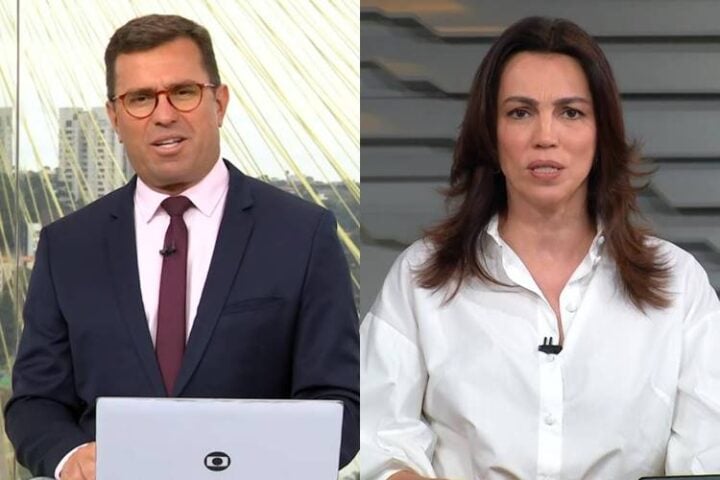 Rodrigo Bocardi e Ana Paula Araújo - Foto: TV Globo