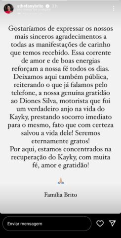 Stories de Sthefany Brito