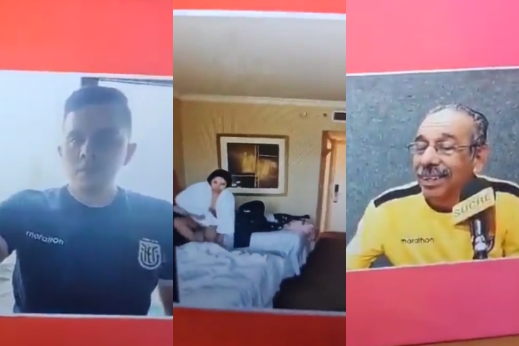 Jornalista se atrapalha durante transmissão ao vivo, inverte a câmera do celular e mostra a suposta amante sem roupas