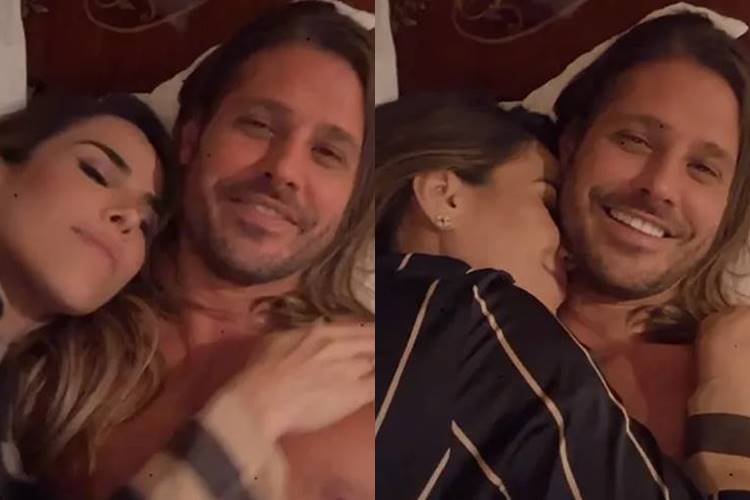 Wanessa surge com Dado Dolabella na cama e afasta boatos de crise no relacionamento