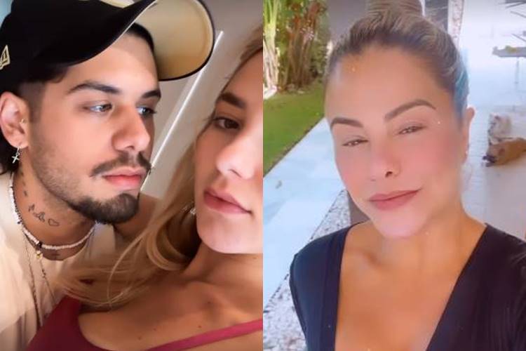 Zé Felipe ‘unge’ Virginia Fonseca e Poliana Rocha reage: “orgulho”