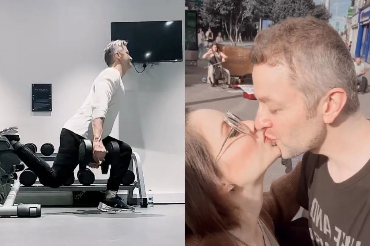 Lucas Lima malha pesado em meio a turnê internacional após divórcio de Sandy