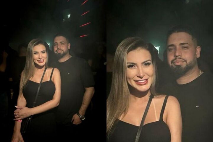 Andressa Urach e Sergio Carvalho