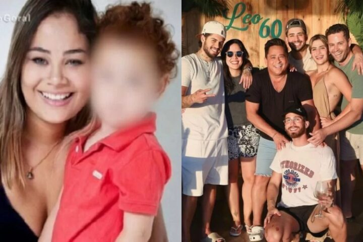 Diane, Leonardo e os seus filhos