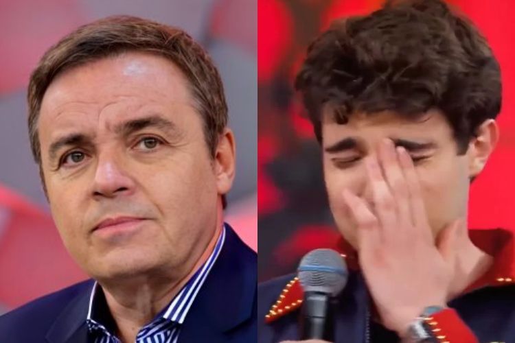 Arrepiado, João Augusto Liberato diz ter sentido a presença de Gugu Liberato durante apresentação no Domingão