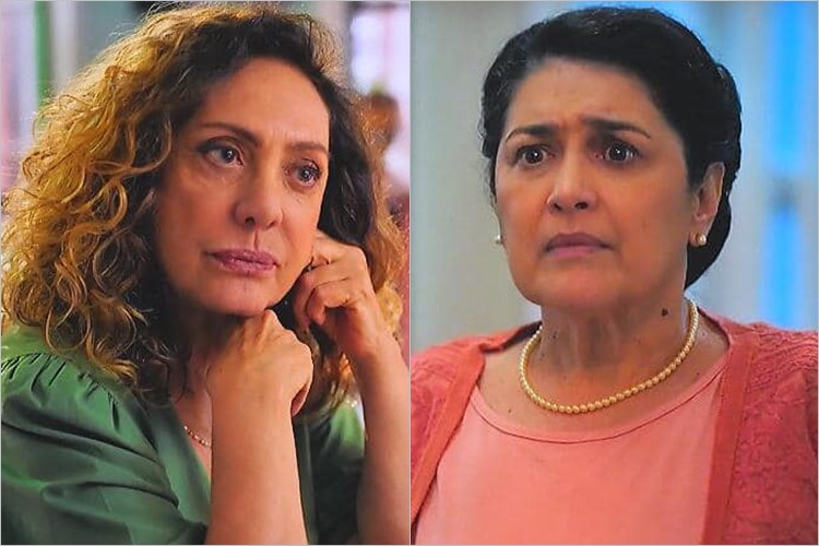 Terra e Paixão: Angelina pega Agatha de surpresa e revela estar apaixonada