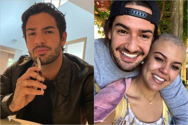 Alexandre Pato com Gisele Rodrigues