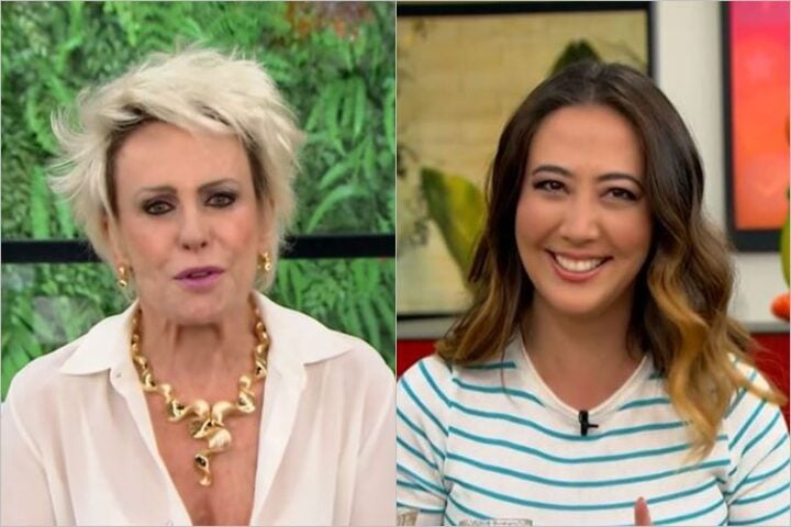 Ana Maria Braga e Ju Massaoka no Mais Você - Foto: TV Globo