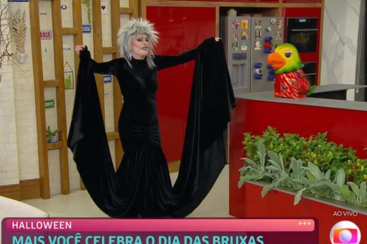 Ana Maria Braga e Louro Mané no Mais Você - Foto: TV Globo
