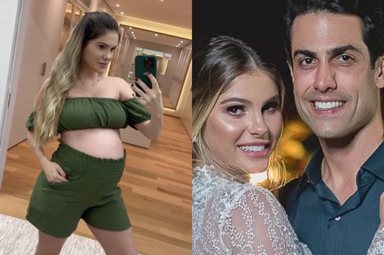 Bárbara Evans desabafa sobre susto na reta final da gravidez de gêmeos