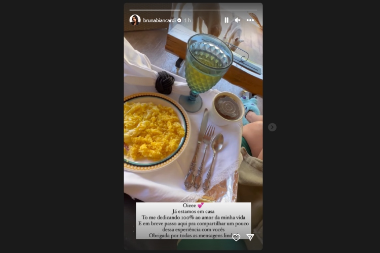 bruna biancardi pós maternidade