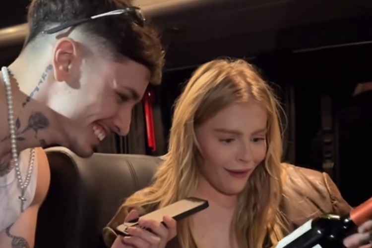 Luísa Sonza recusa beijo de influenciador após receber cantada e vinho: “calma aí”