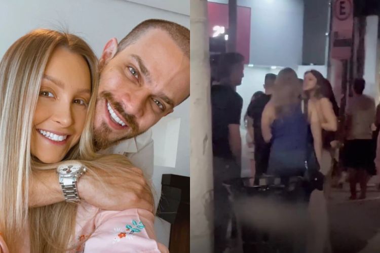 Carla Diaz e Felipe Becari