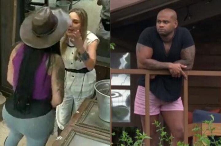 Cezar Black Rachel e Jenny Foto PlayPlus Montagem Área VIP