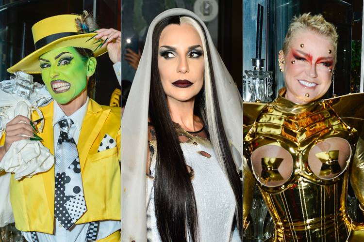 Famosas arrasam com fantasias para Baile de Halloween; confira os looks