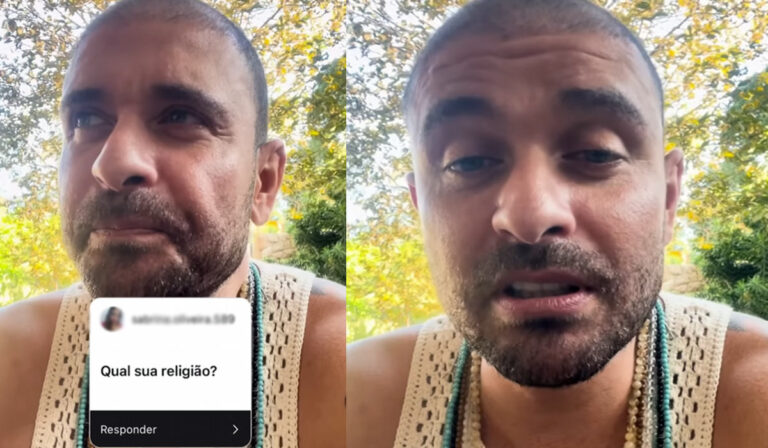 Diogo Nogueira fala sobre sua religião e pede respeito nas redes sociais
