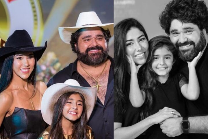 Fabiano, Gabriela Menotti e Júlia