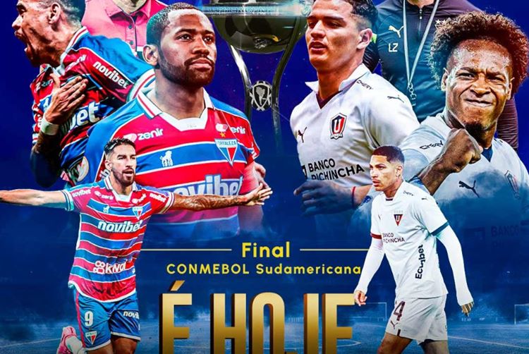 SBT transmite a grande final da Sul-Americana entre Fortaleza x LDU; saiba detalhes