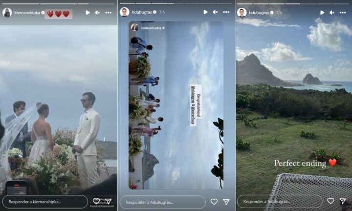 Fotos do casamento de Henrique Foto Instagram
