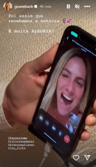 Giovanna Ewbank 2 - stories instagram