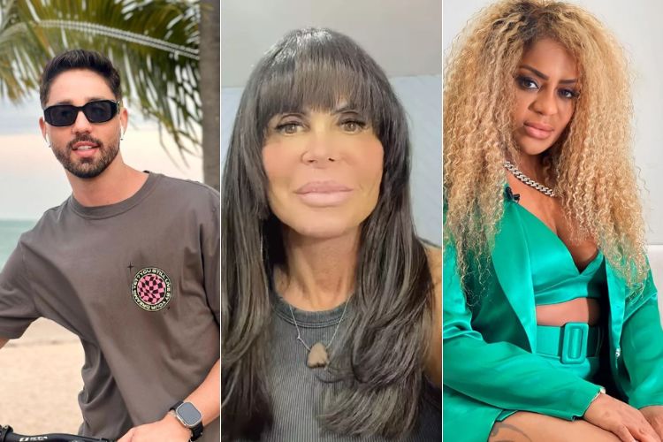 Rico Melquialdes , Gretchen e Cariúcha - Fotos Instagram 