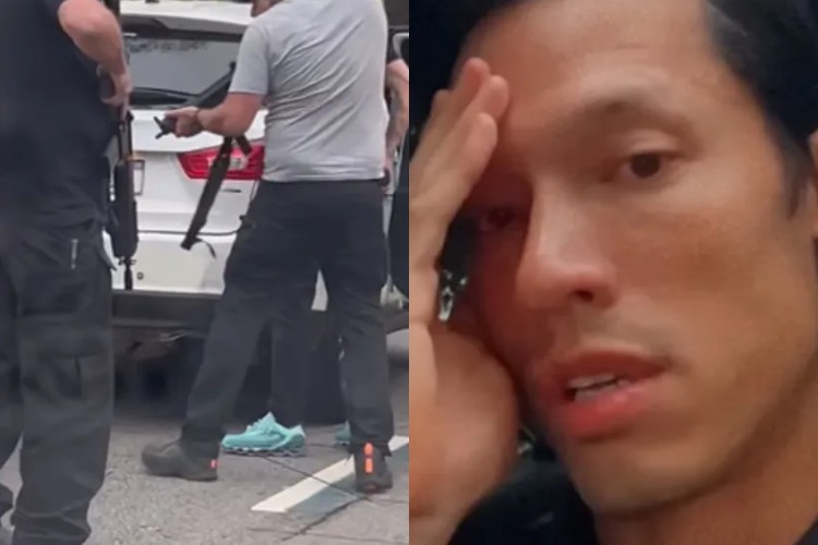 Ex-MasterChef Leo Young é surpreendido por tiroteio em plena luz do dia: ‘Chegaram fuzilando o carro’
