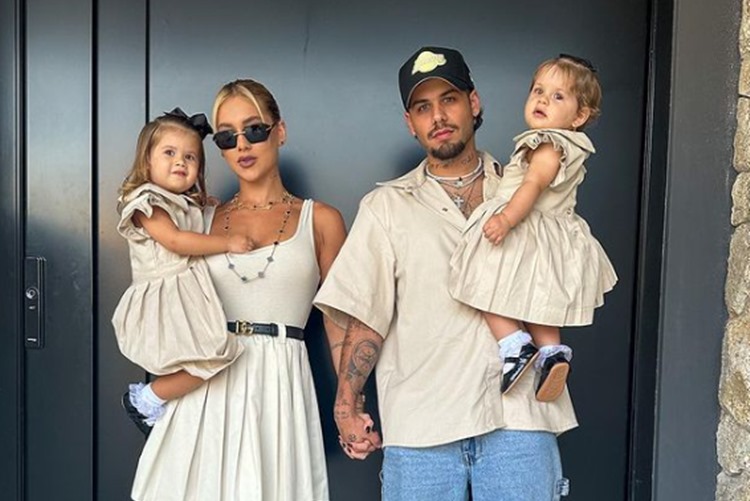 Maria Alice, Virginia Fonseca, Zé Felipe e Flor - Foto: Instagram