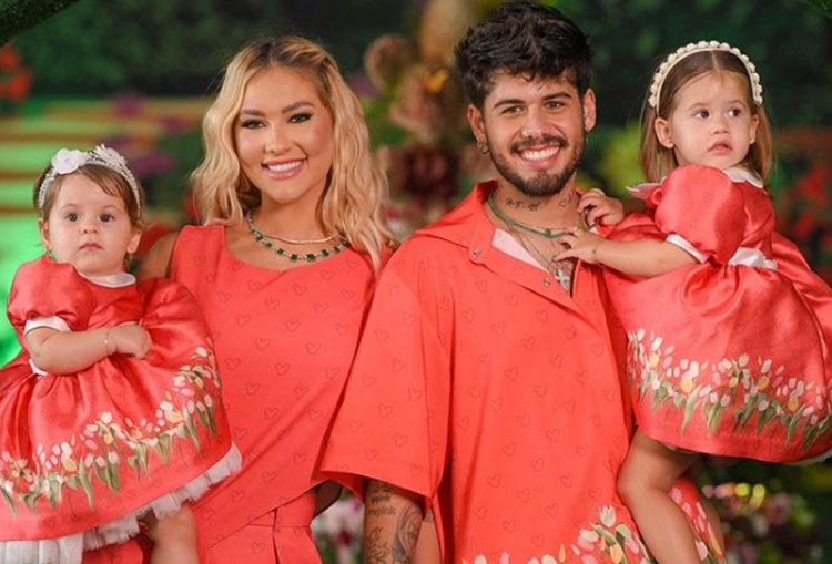 Virginia Fonseca e Zé Felipe são criticados após realizarem festa para Maria Flor