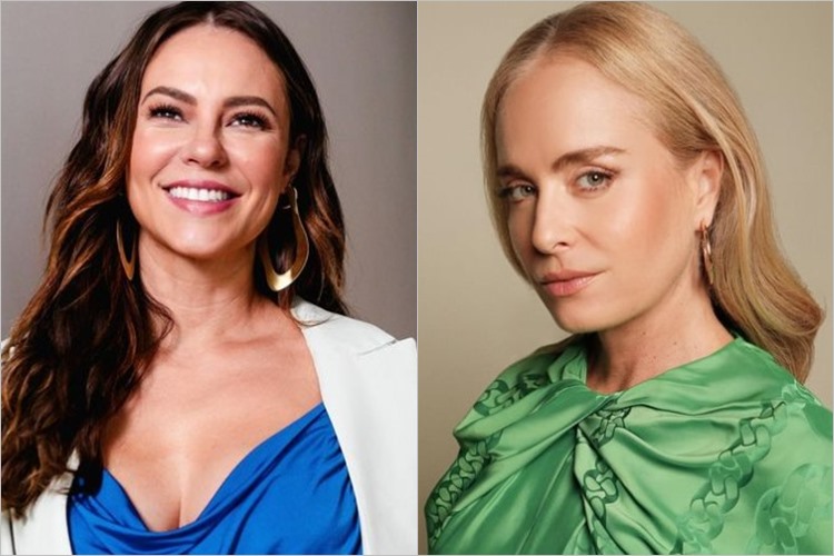 Paolla Oliveira celebra encontro com Angélica em novo projeto: “brilhante”