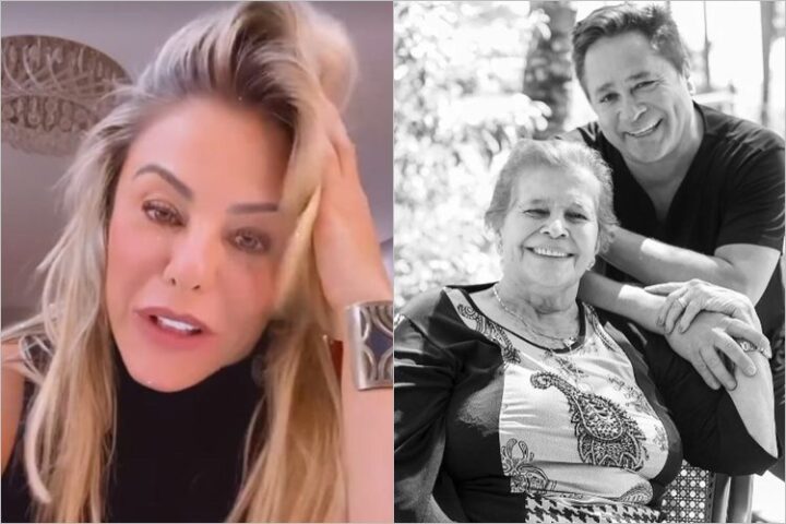 Poliana Rocha, Carmem e Leonardo - Foto: Instagram