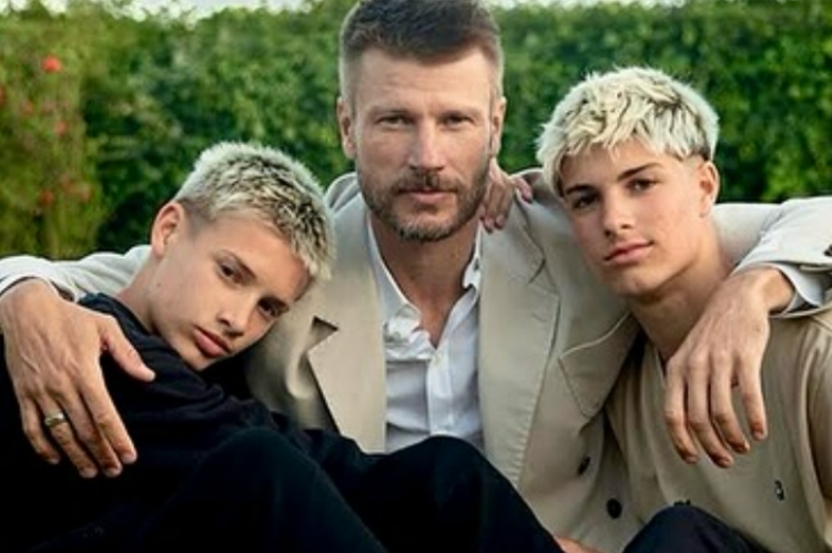 Rodrigo Hilbert aparece com os filhos e deixa seguidores chocados