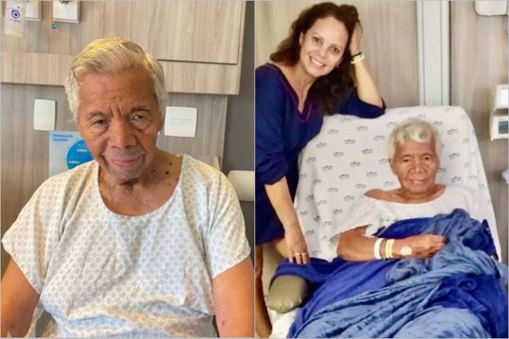 Esposa de Roque atualiza estado de saúde do marido, internado há quase uma  semana