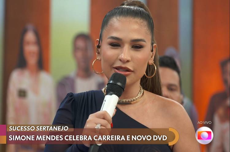 No ‘Encontro’, Simone Mendes faz desabafo sobre carreira solo após separação de Simaria