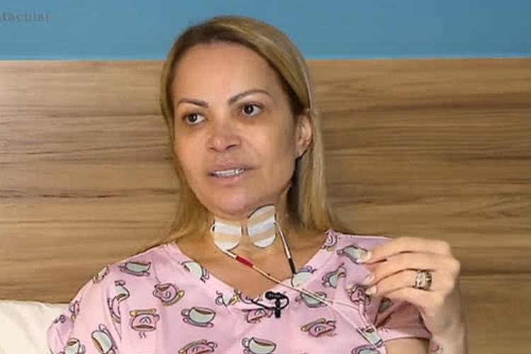 Após vício em cigarro eletrônico, Solange Almeida revela problema de saúde