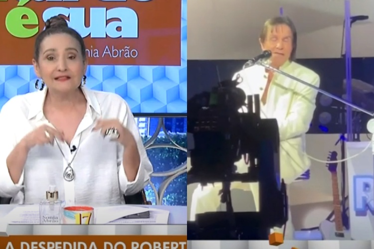 Sonia Abrão soltou o verbo em defesa de Roberto Carlos
