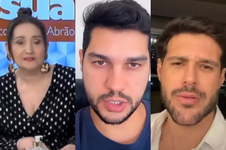 Sonia Abrão, Diogo e Rodrigo Mussi (Reprodução: RedeTV! /Instagram)