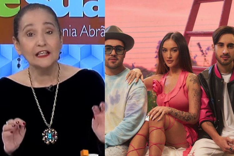 Sonia Abrão e Banda Melim (Reprodução: RedeTV/Instagram)