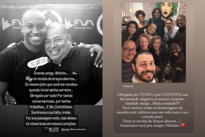 Thiaguinho e Péricles prestam homenagens a Niltinho - Stories do Instagram