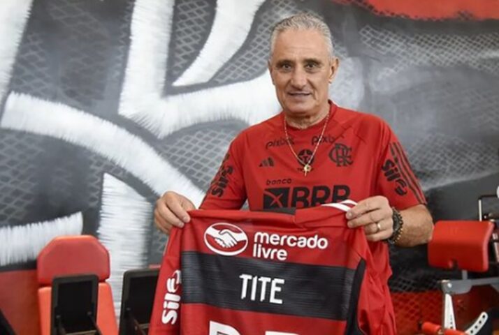 Tite fecha com o Flamengo - Foto: Divulgação Marcelo Cortes/Instagram