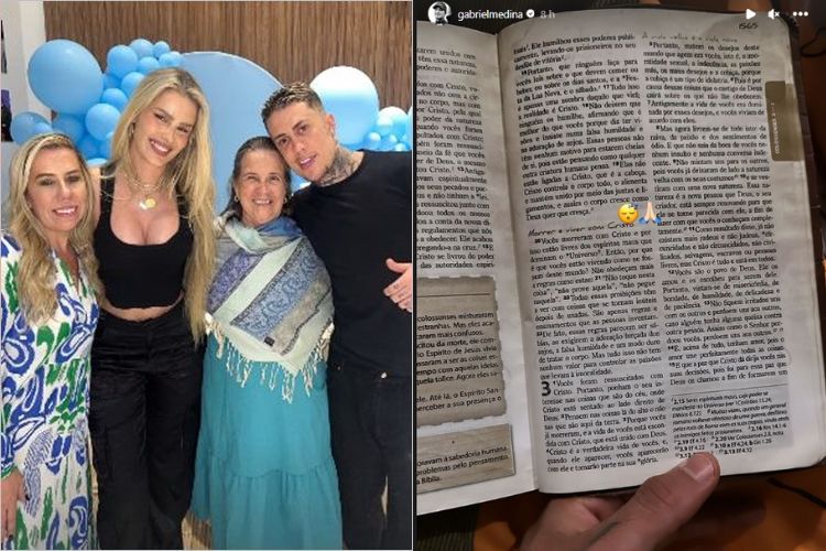 Yasmin Brunet, MC Daniel e Família Gabriel Medina