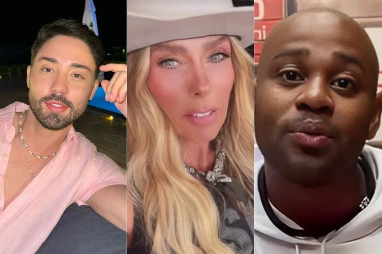 Adriane Galisteu compara Cézar Black com Rico Melquiades e recebe resposta inesperada