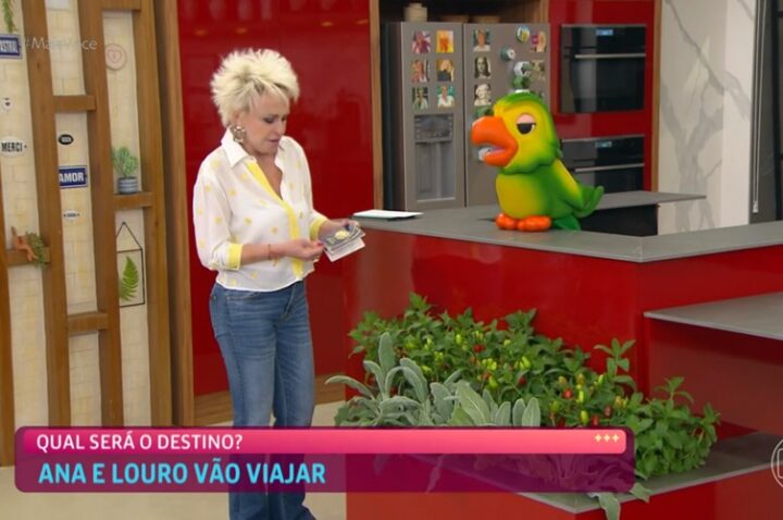 Ana Maria Braga e Louro Mané no Mais Você