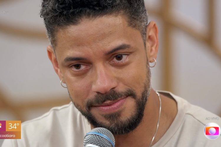 Ator Paulo Lessa no Encontro - Foto: TV Globo